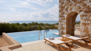 Premium Infinity Suite Sea Front View Private Pool, The Westin Resort, Costa Navarino, Pylos