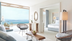 One Bedroom Suite with Sea View, Ikos Dassia, Corfu