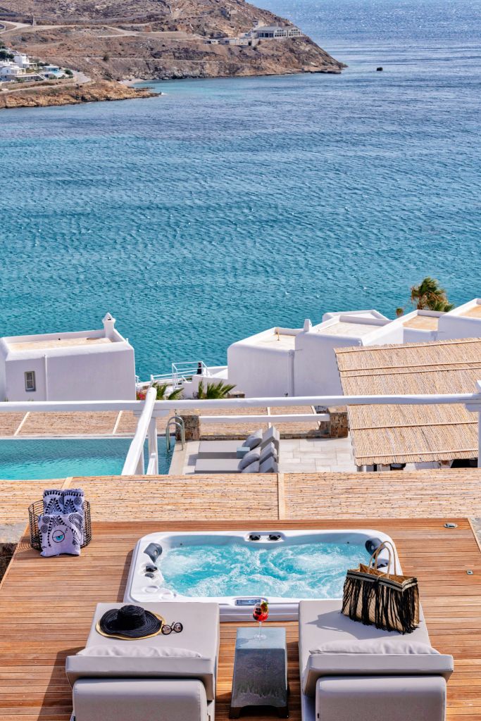 Premium Jacuzzi Suite Sea View, Mykonos Bliss Cozy Suites