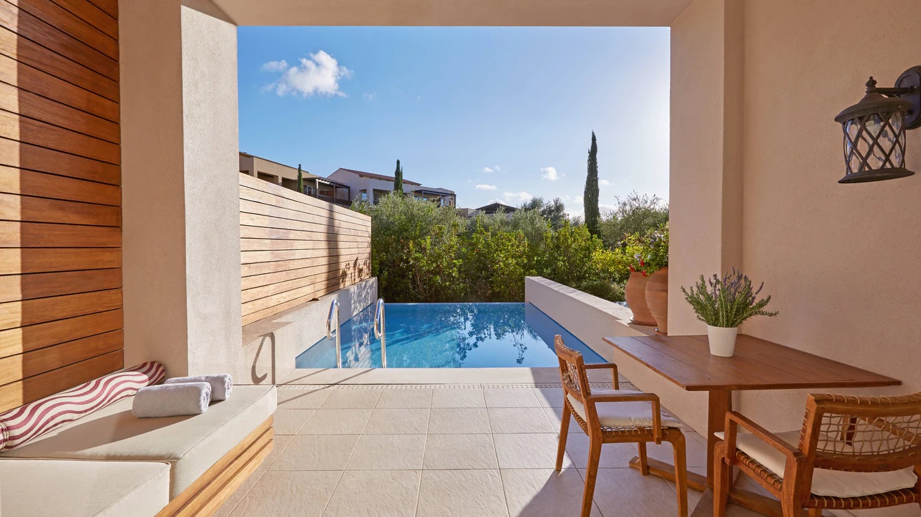 Superior Infinity Room Garden View Private Pool, The Westin Resort, Costa Navarino, Pylos