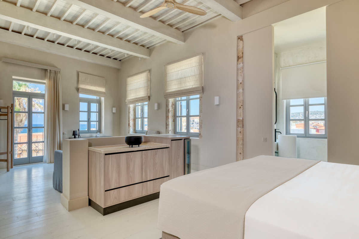 One Bedroom Suite with Old Harbor view, Azade Chania, Crete