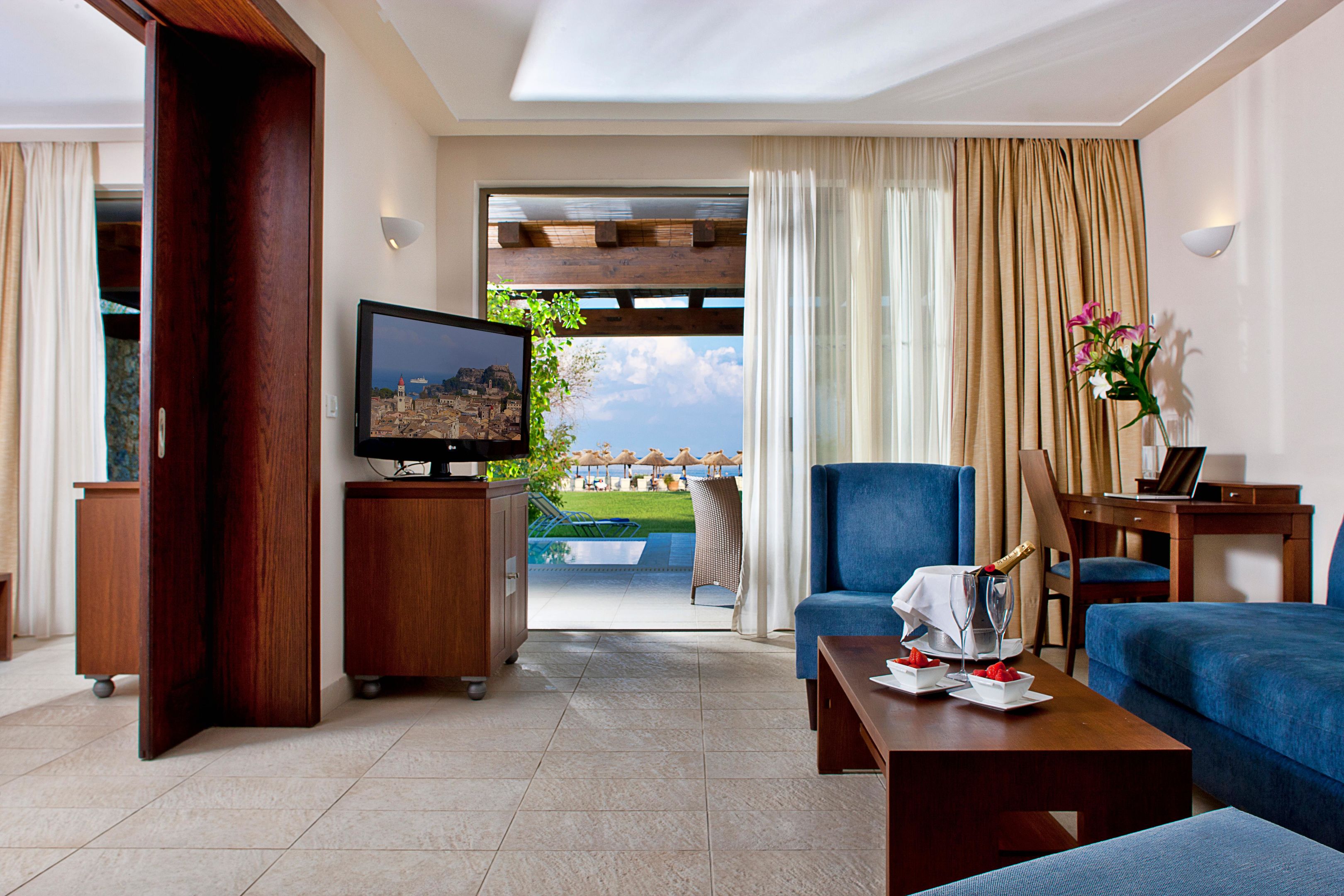 Executive One bedroom Suite Sea Front Bungalow Private Pool, Kontokali Bay Resort & Spa