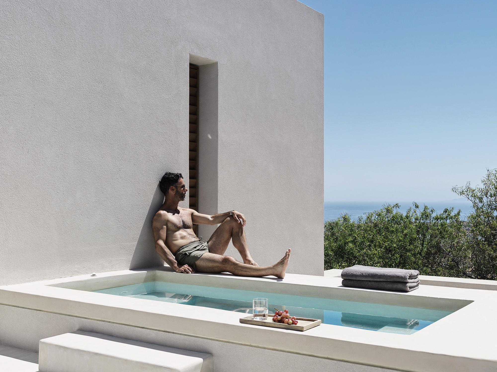 Harmony Junior Suite Sea View Hot Tub, Magma Resort Santorini, The Unbound Collection By Hyatt, Santorini