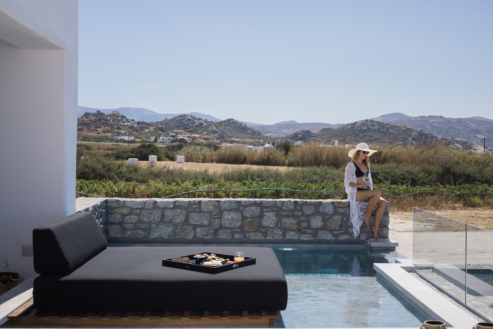 Two Bedroom Sea View Suite Private Pool, Milestones Naxos Hotel, Naxos