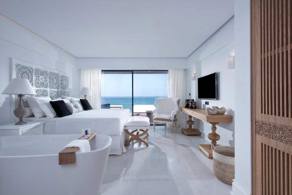 Luxury Room Seafront Private Pool, Abaton Island Resort & Spa, Crete