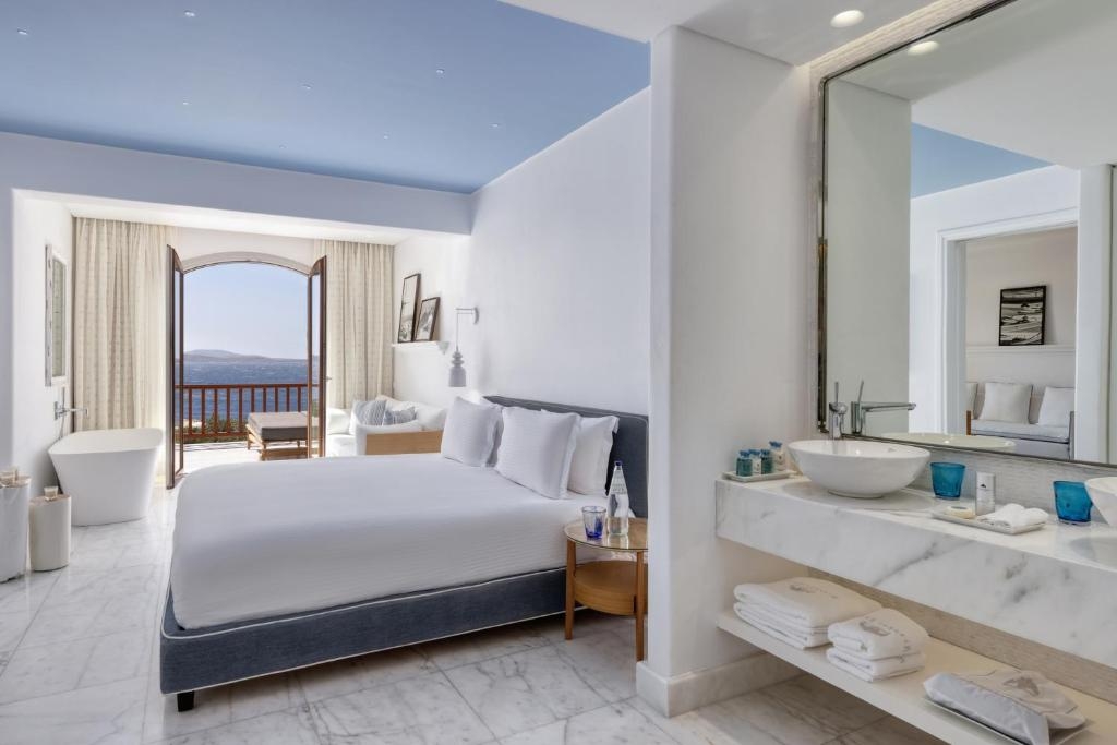 Premium Suite Sea View, Mykonos Grand Hotel & Resort