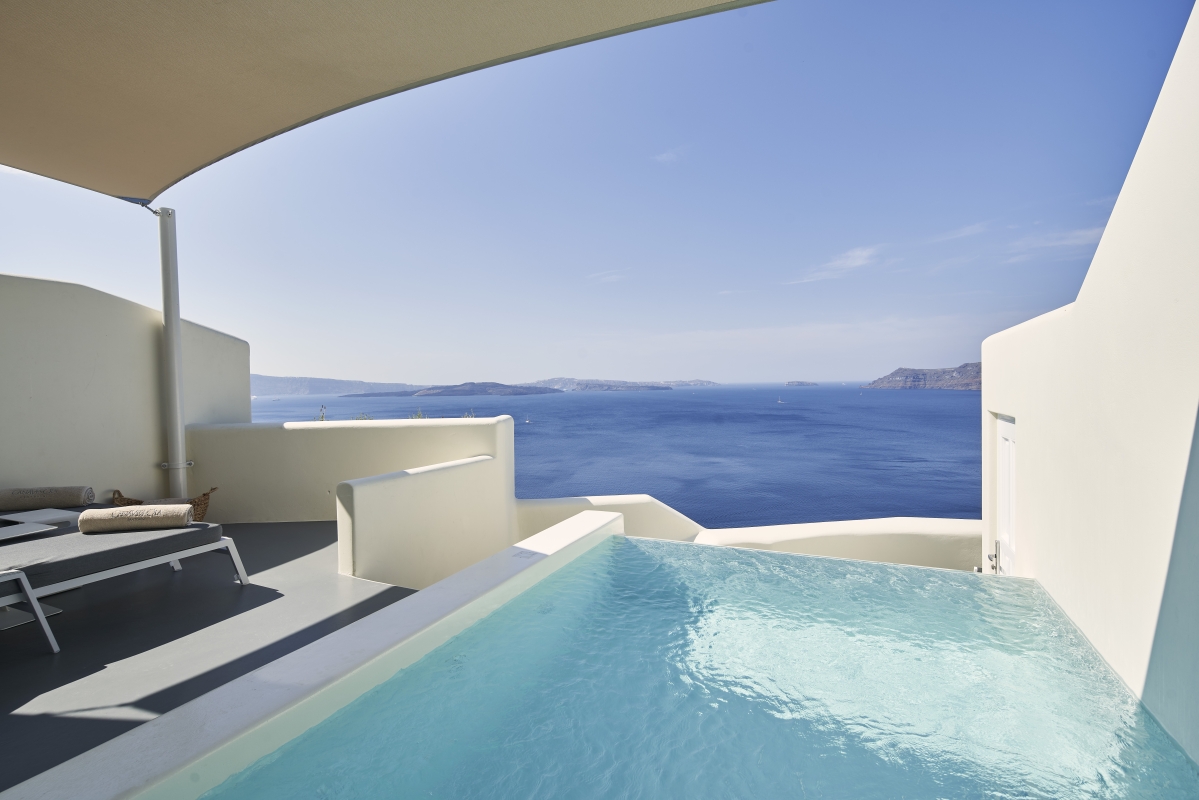 Two Bedroom Suite Plunge Pool, Canaves Oia Suites, Santorini