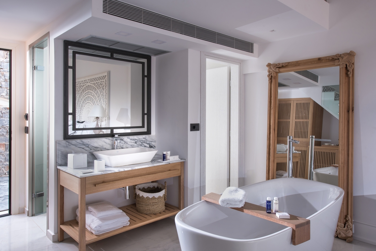 Loft Luxury Seafront Guestroom Private Pool, Abaton Island Resort & Spa, Crete