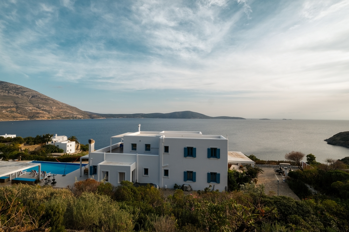 Villa Aegean Blue exterior