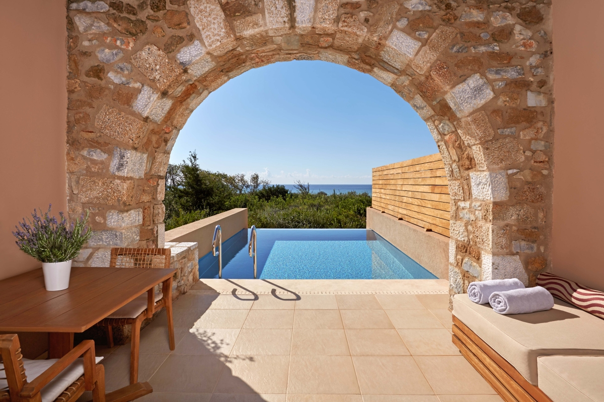Premium Infinity Room Sea View Private Pool, The Westin Resort, Costa Navarino, Pylos