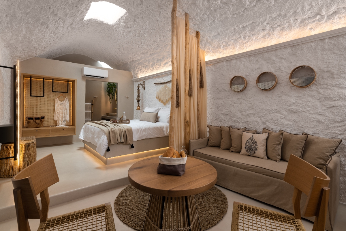 Suite With Queen Size Bed, Kaminos Boutique Hotel, Symi