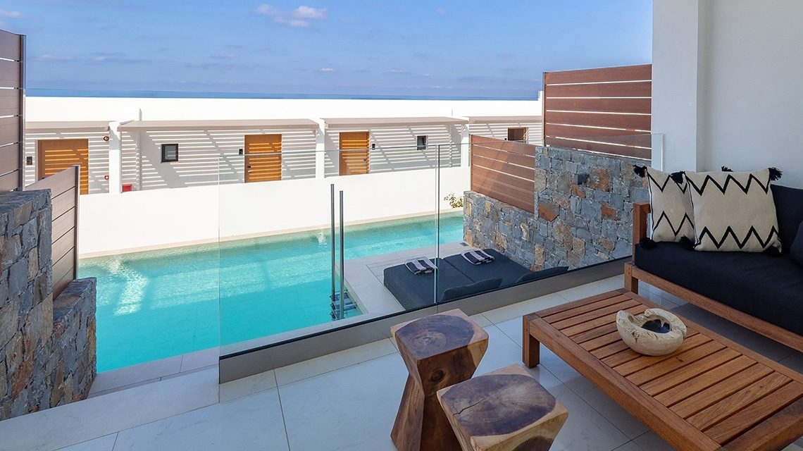 Abaton Collection Suite Sharing Pool, Abaton Island Resort & Spa, Crete