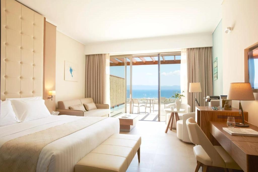 Suite Sea View First Floor, Miraggio Thermal Spa Resort, Chalkidiki