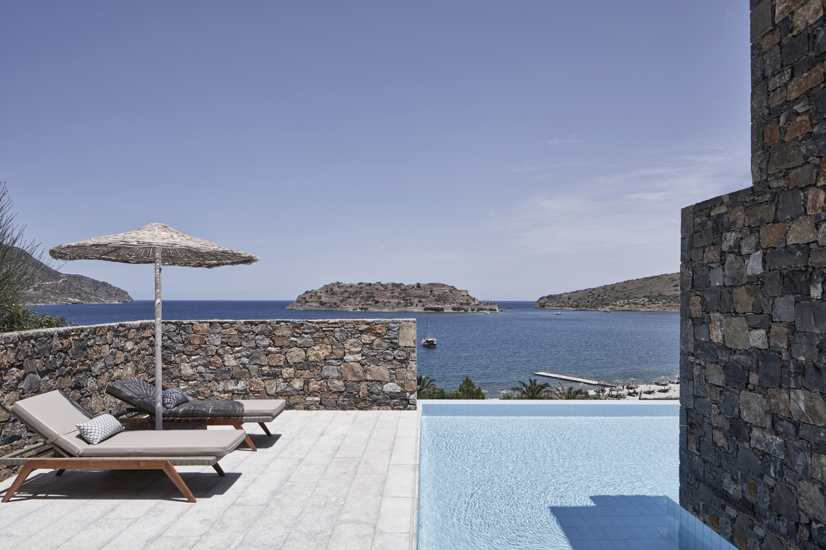 Two Bedroom Suite Sea View Private Heated Pool, Blue Palace Elounda, a Luxury Collection Resort, Crete