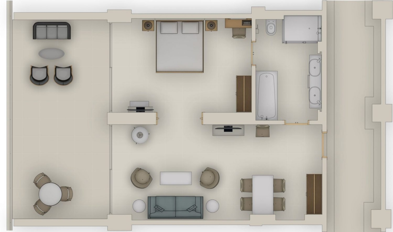One Bedroom Suite With Sea View ,Ikos Dassia,Corfu