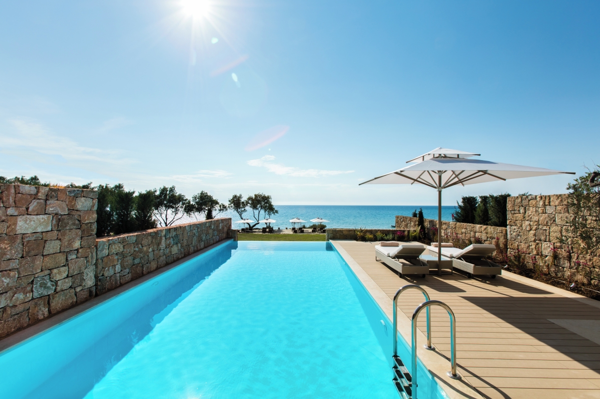 Two Bedroom Bungalow Suite Private Pool Beach Front, Sani Club, Chalkidiki
