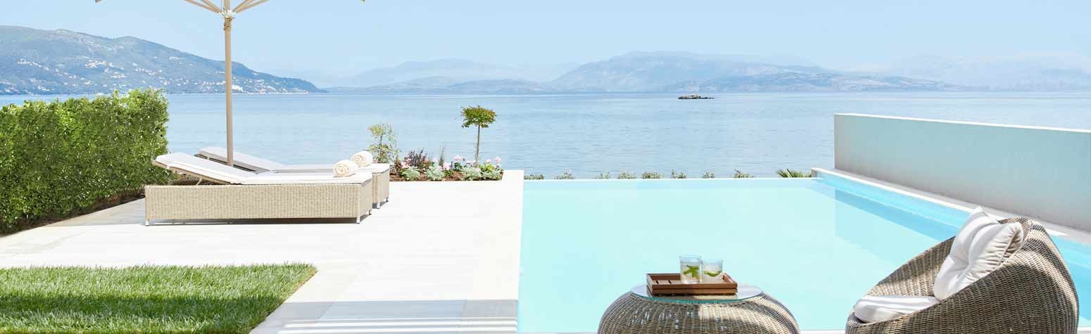 Deluxe One Bedroom Suite Private Pool Beachfront, Ikos Dassia, Corfu