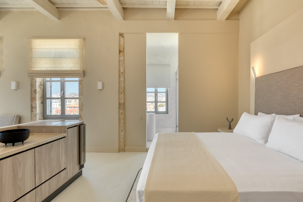 One Bedroom Suite with Old Harbor view, Azade Chania, Crete