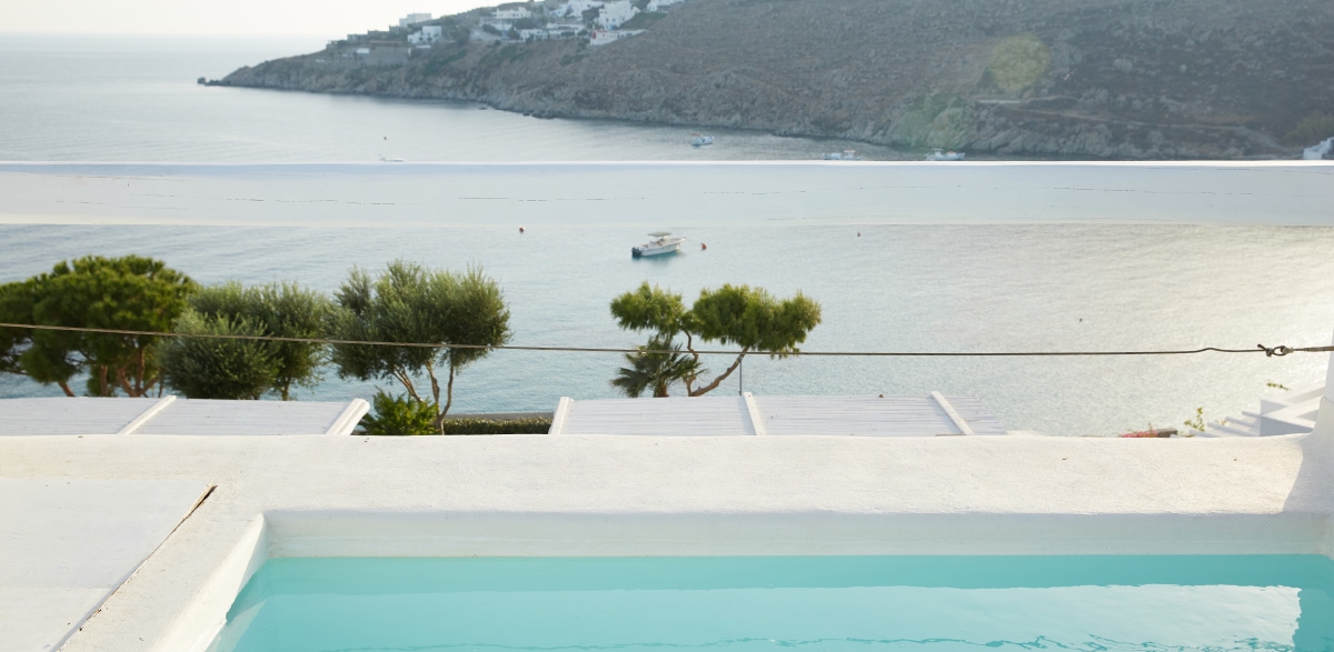 Deep Blu Villa with Private Heated Pool, Mykonos Blu Grecotel Boutique Resort, Mykonos