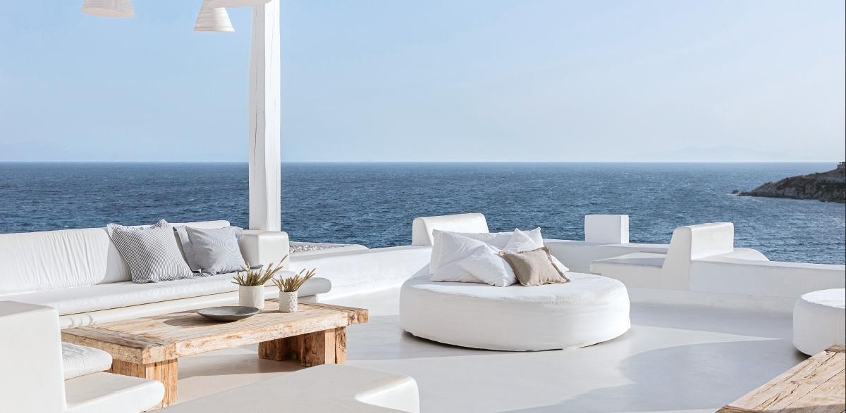 Deep Blu Villa with Private Heated Pool, Mykonos Blu Grecotel Boutique Resort, Mykonos