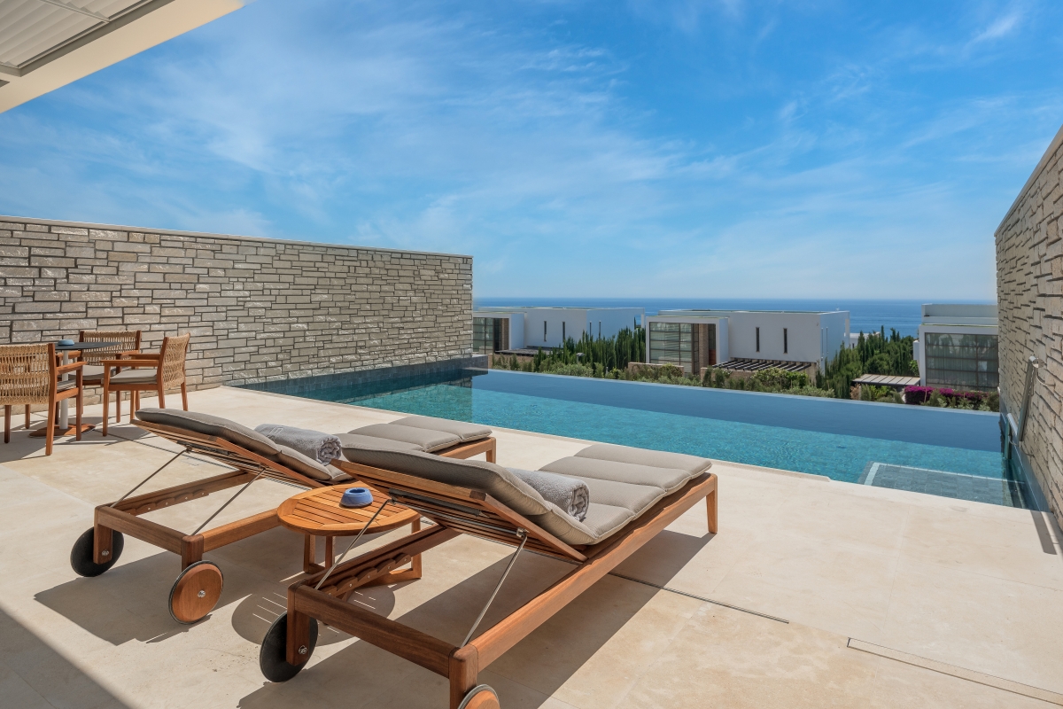 Residence Two bedroom Suite with Private Pool, Cap St. Georges Hotel & Resort, Cyprus
