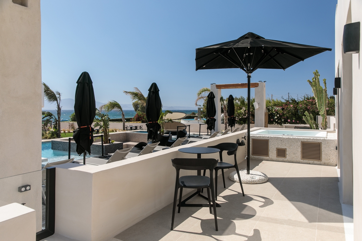 Superior Sea View Two Room Residence with Outdoor Hot Tub, Eden Beachfront Residences & Suites, Naxos