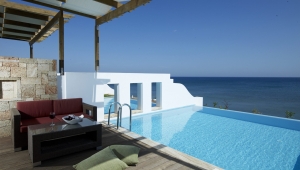 Platinum Beach Junior Suite Sea View With Pool, Atrium Prestige Thalasso Spa Resort & Villas, Rhodes