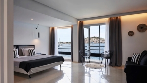 Master Suite Sea & Poros Town View, Xenia Poros Image Hotel, Poros