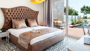 Junior Suite with Private Pool, Sea View, Alexandra Golden Beach Boutique Hotel, Thassos