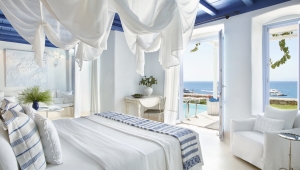 Cobalt Blu Villa with Private Heated Pool, Mykonos Blu Grecotel Boutique Resort, Mykonos