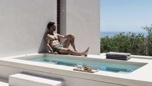 Lava Suite Sea View Hot Tub, Magma Resort Santorini, The Unbound Collection By Hyatt, Santorini