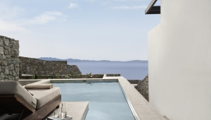 Honeymoon Suite Private Pool Sea View, Ezio Bo Luxury Living, Mykonos